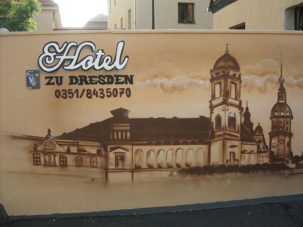 Hotel Pension Zu Dresden Altpieschen Esterno foto